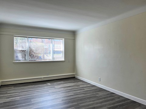 Floor plan for 1 bed, 1 bath, 875 sqft
